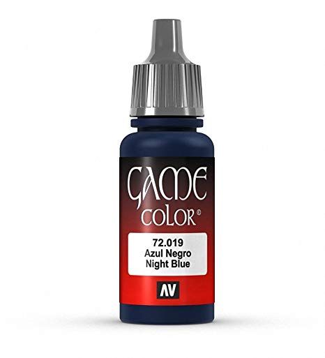 Vallejo Game Colour - Night Blue 17ml Acrylic Paint (AV72019) - Good Games