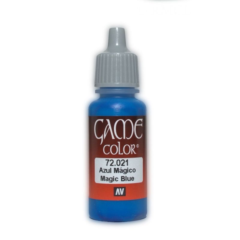 Vallejo Game Colour - Magic Blue 17ml Acrylic Paint (AV72021) - Good Games