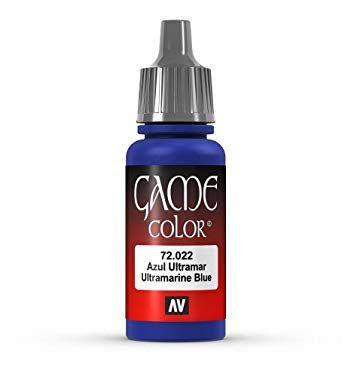 Vallejo Game Colour - Ultramarine Blue 17ml Acrylic Paint (AV72022) - Good Games