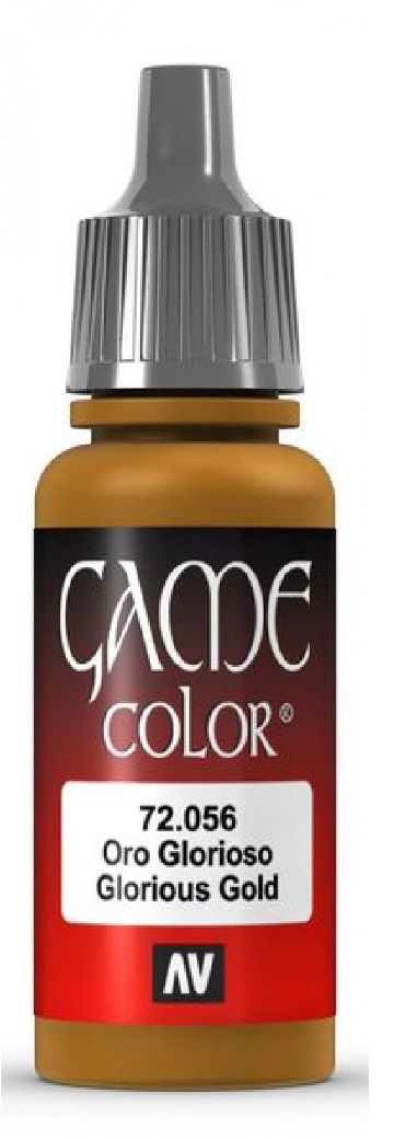 Vallejo Game Colour - Glorious Gold 17ml Acrylic Paint (AV72056) - Good Games