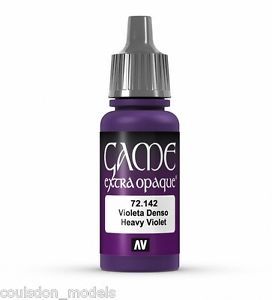 Vallejo Game Colour - Extra Opaque Heavy Violet 17ml Acrylic Paint (AV72142) - Good Games