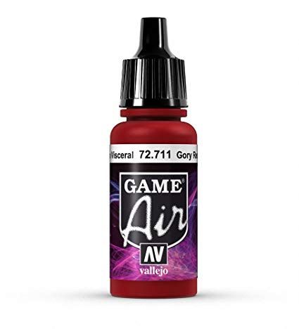 Vallejo Game Air - Gory Red 17ml Acrylic Paint (AV72711) - Good Games