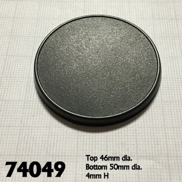Reaper: Bases: 50mm Round Gaming Base (10) - Good Games
