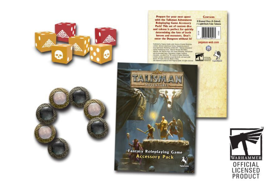 Talisman Adventures The Fantasy RPG Accessory Pack - Good Games