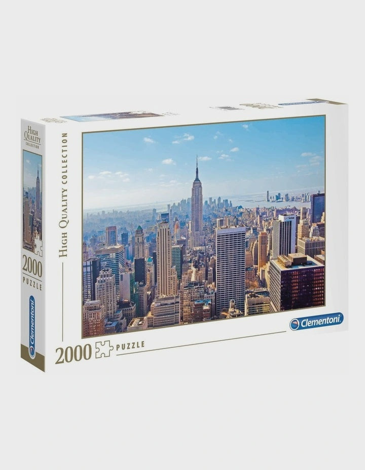 Clementoni - New York 2000 Piece Jigsaw - Good Games