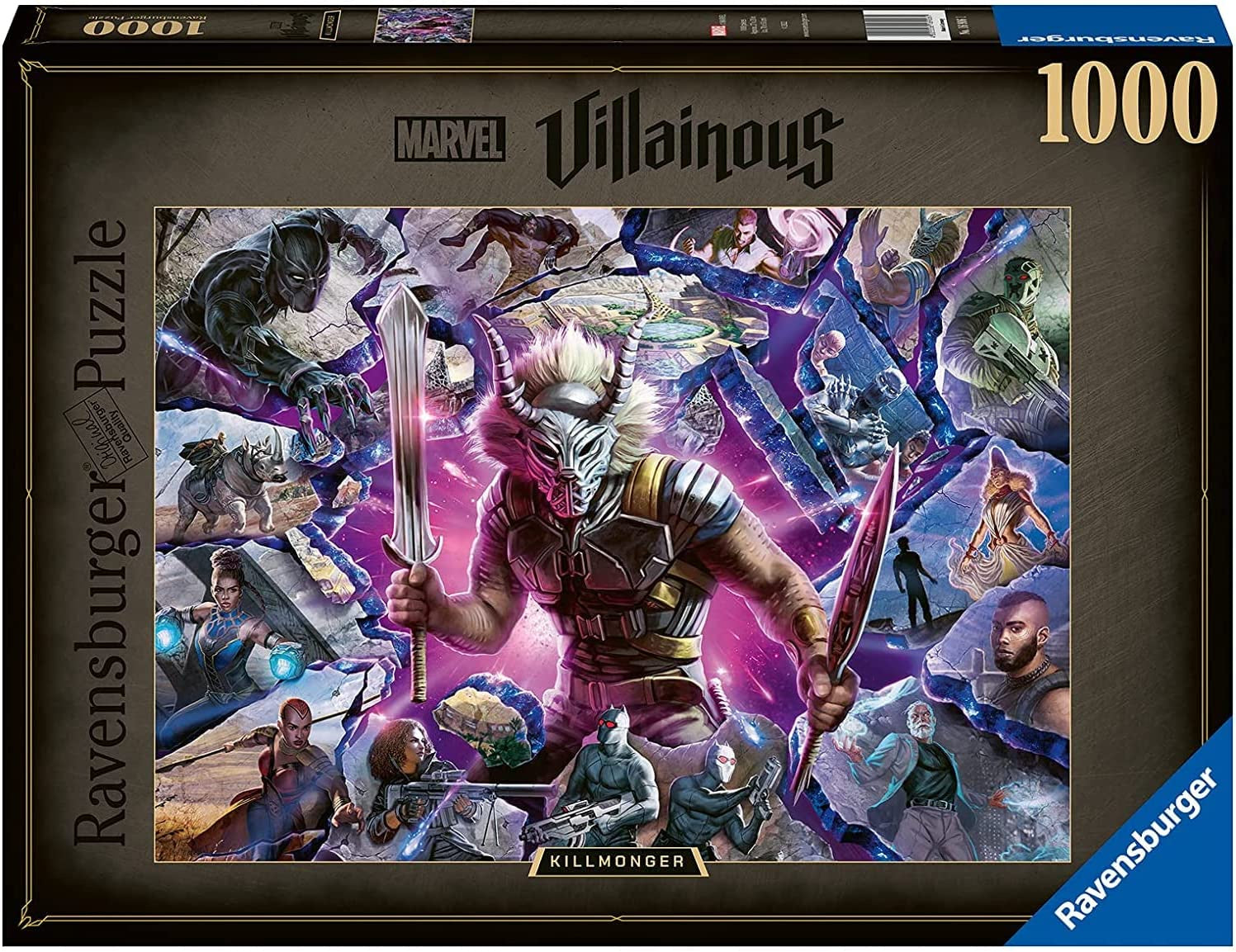 Ravensburger - Villainous Killmonger - 1000 Piece Jigsaw - Good Games