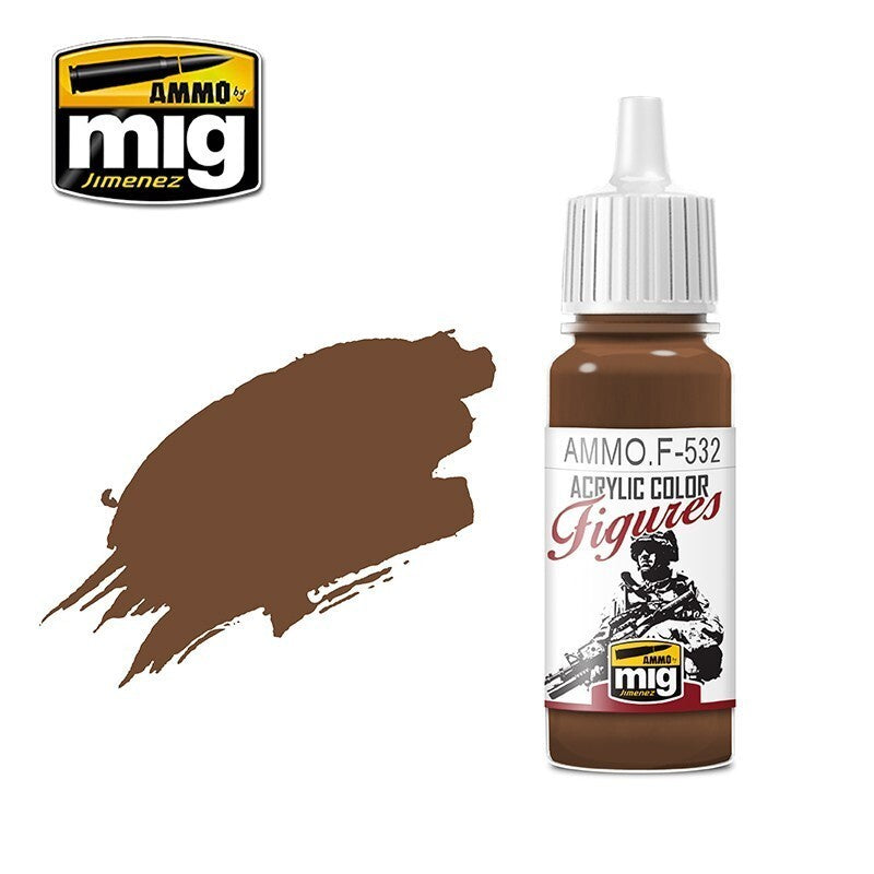 Ammo by MIG Figures Paints Red Brown 17ml - Good Games