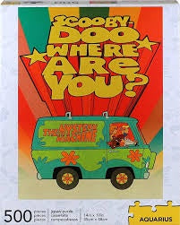 Aquarius - Scooby Doo - Where Are You? 500 Piece Jigsaw - Good Games