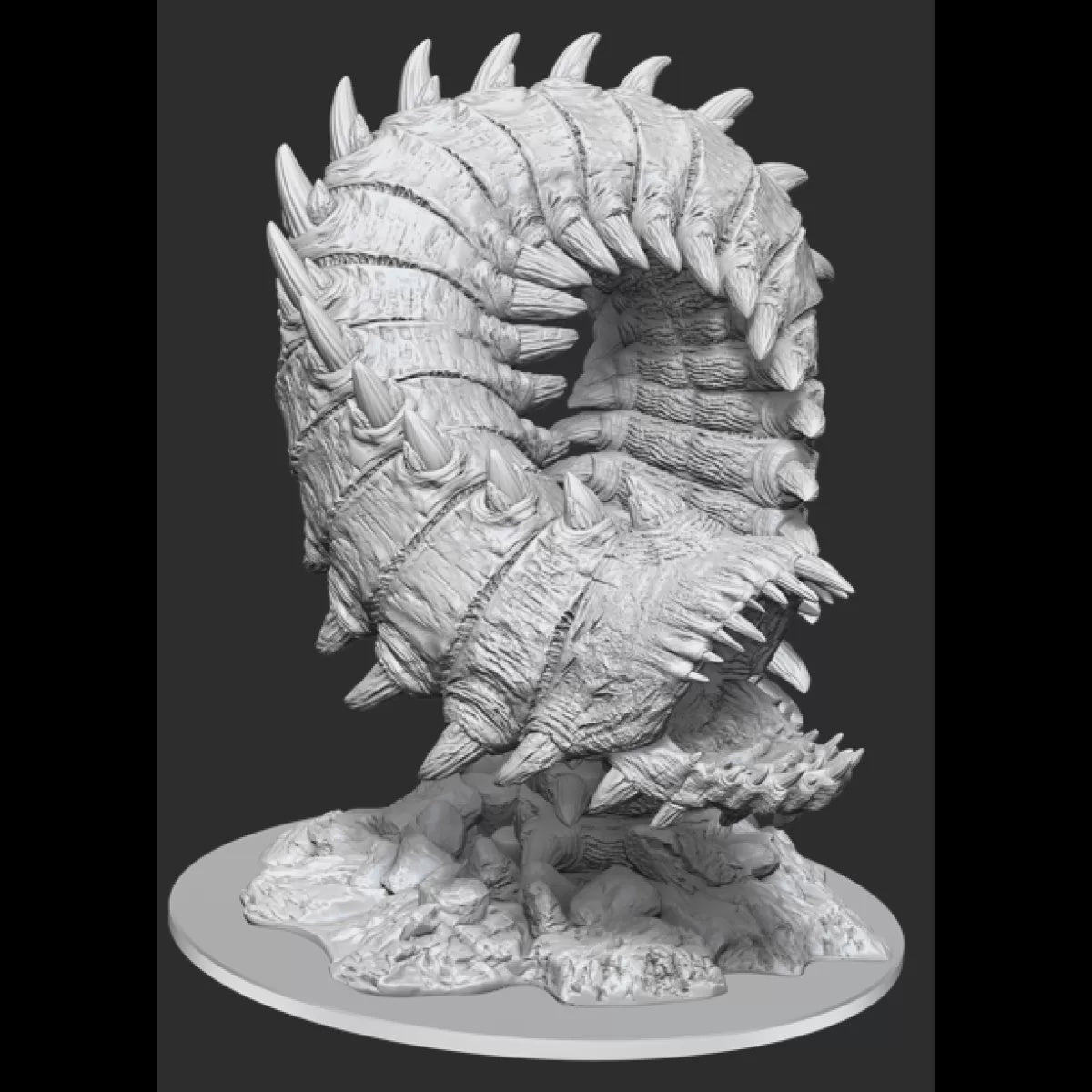 Dungeons & Dragons Nolzurs Marvelous Miniatures Purple Worm - Good Games
