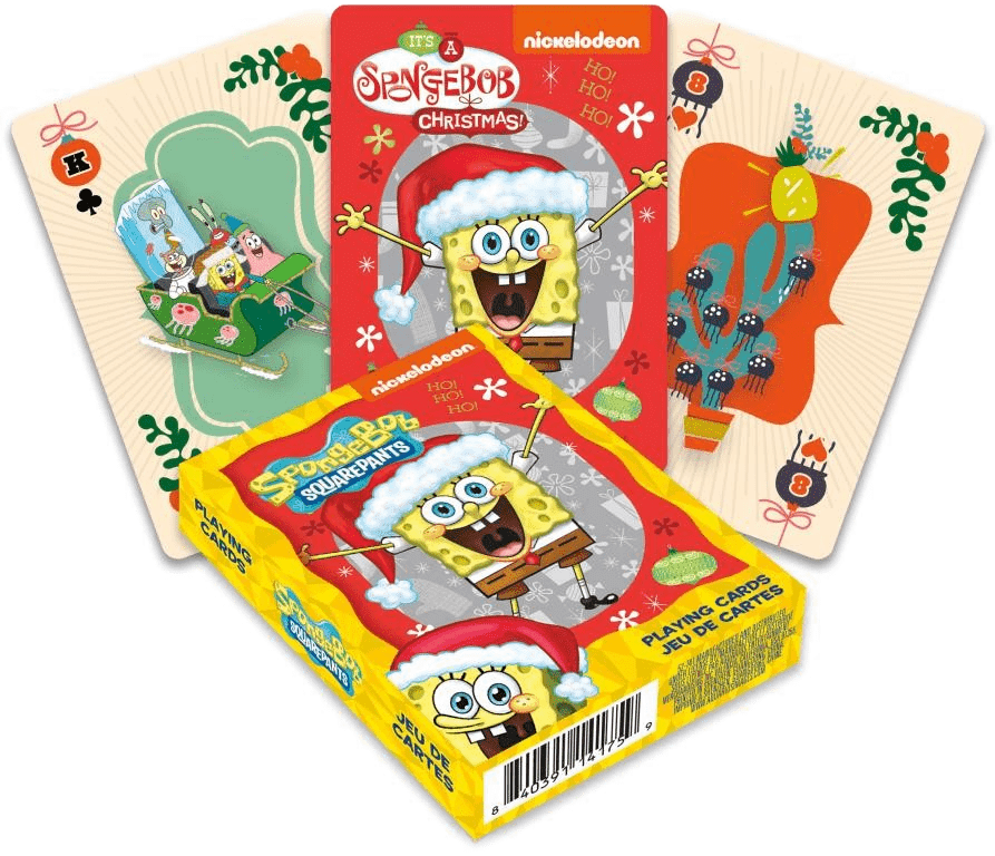 Spongebob - Christmas Playing Cards - Good Games