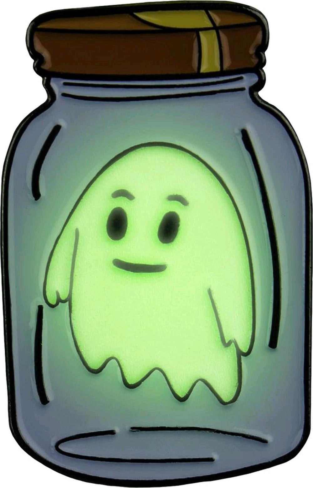 Rick & Morty - Ghost in a Jar GW Enamel Pin - Good Games