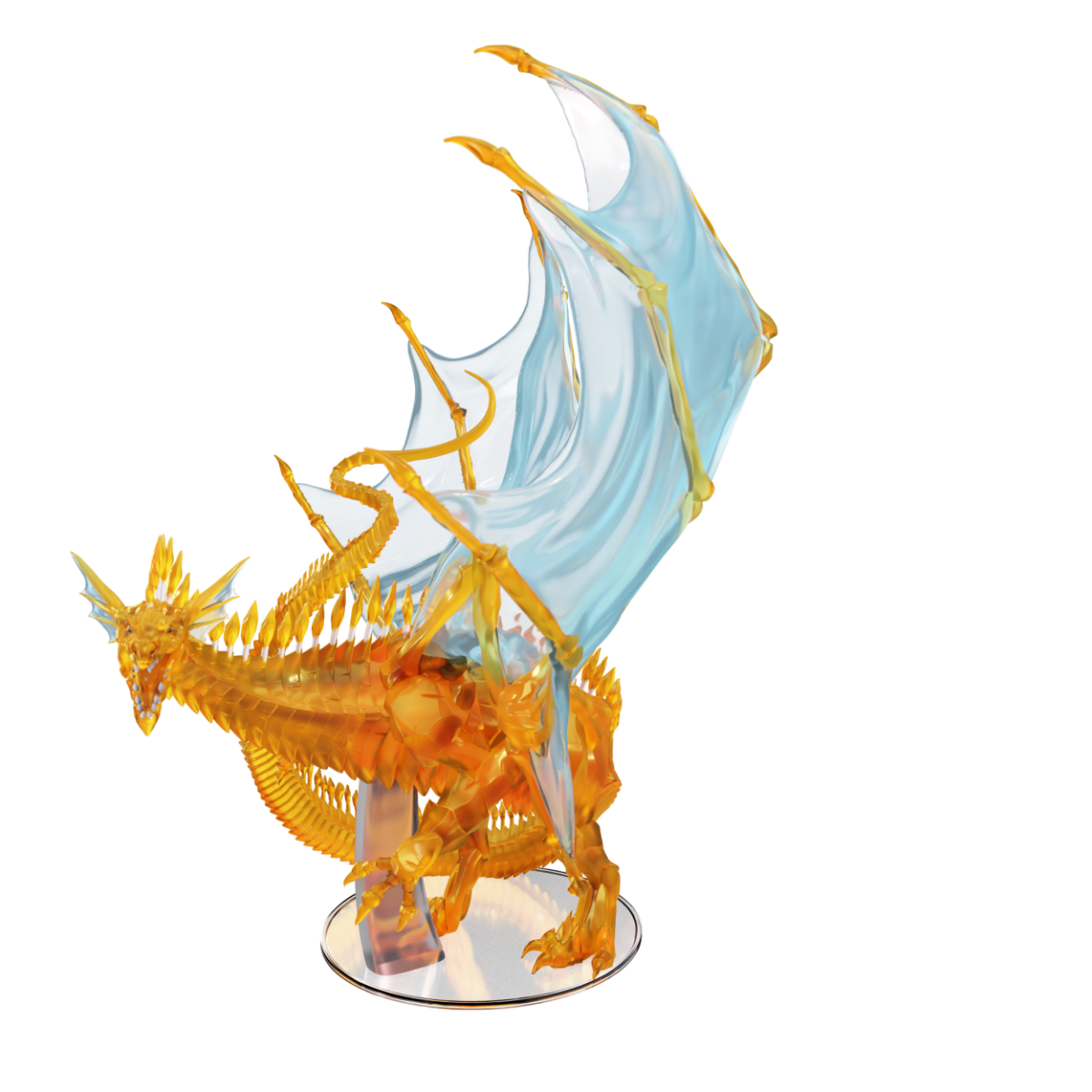 Dungeons & Dragons Icons of the Realms Adult Topaz Dragon - Good Games