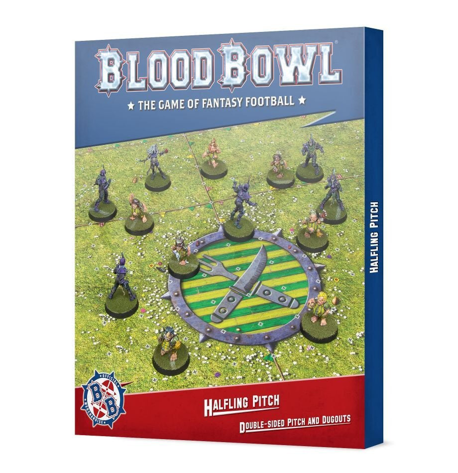 Blood Bowl - Halfling Team Pitch & Dugouts (2021) 200-67 - Good Games