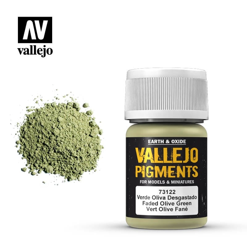 Vallejo Pigments - Fades Olive Green 30ml (AV73122) - Good Games