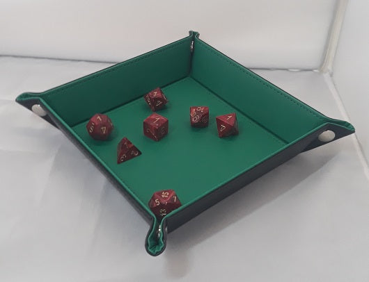 Folding Dice Tray (Green) - Good Games