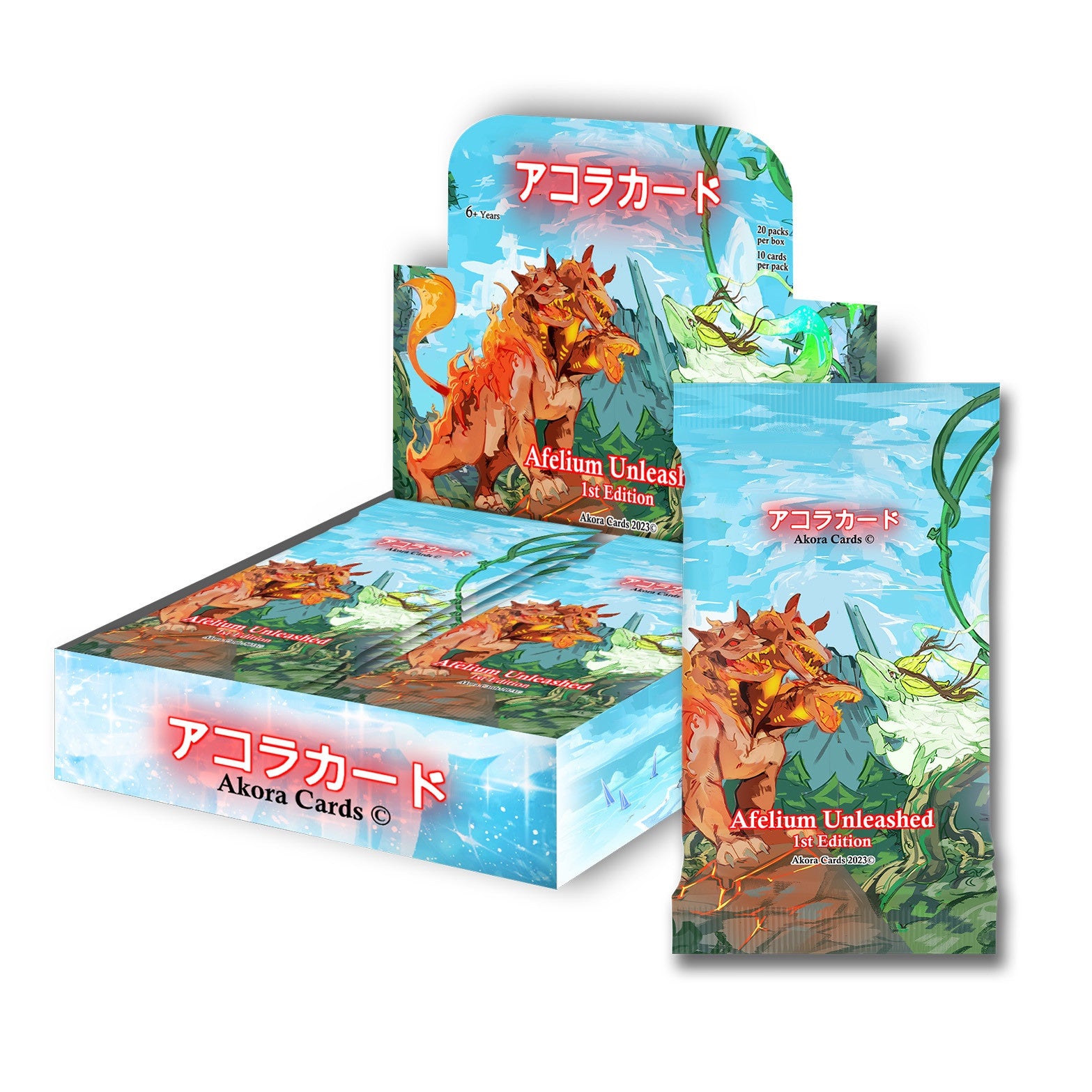 Akora TCG - Afelium Unleashed 1st Edition Booster Box - Good Games