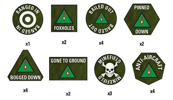 WWIII: Oil War: Iraqi Token Set (x21) - Good Games