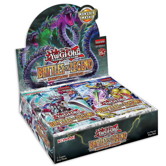 Yu-Gi-Oh! - Battles of Legend Monstrous Revenge Booster Box - Good Games
