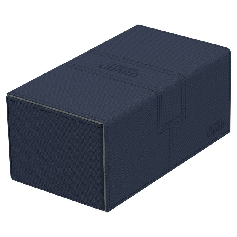 Ultimate Guard - Twin Flip N Tray Deck Case 200+ Standard Size Xenoskin Blue - Good Games