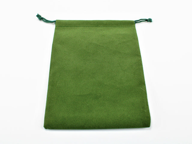 Chessex - Velour Cloth Bag Large Size - Green (CHX02395) - Good Games