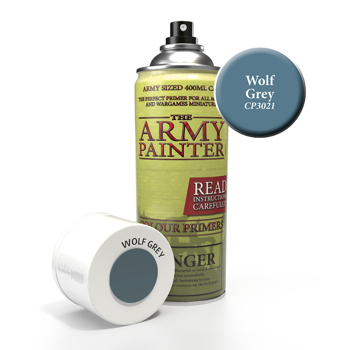 Army Painter - Base Primer Wolf Grey - Good Games