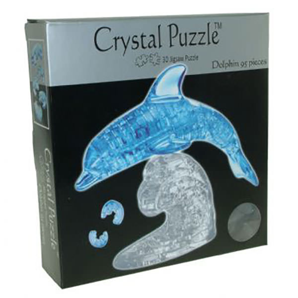 3D Crystal Puzzle - Dolphin - Good Games