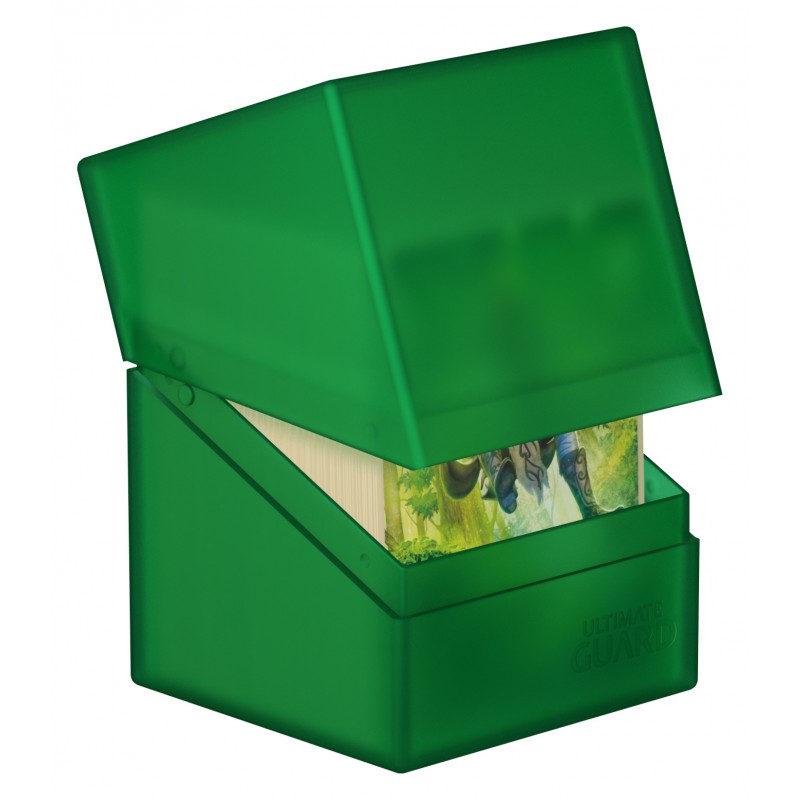 Ultimate Guard - Boulder Deck Case 100+ Standard Size Emerald - Good Games