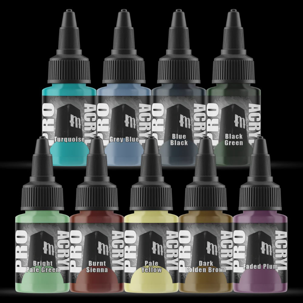 Monument Pro Acryl - Expansion Set 3 – 9 Colors - Good Games