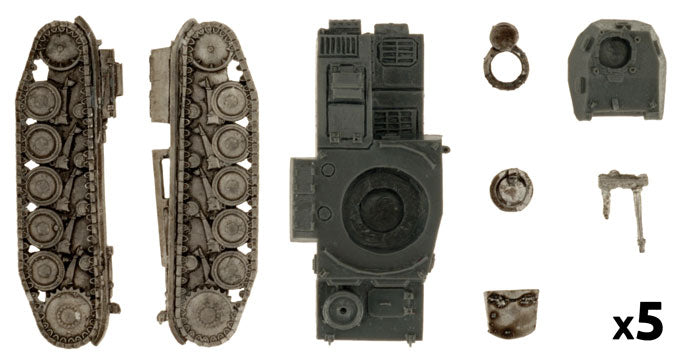 Flames of War: Germans: Panzer II Light Tank Platoon - Good Games