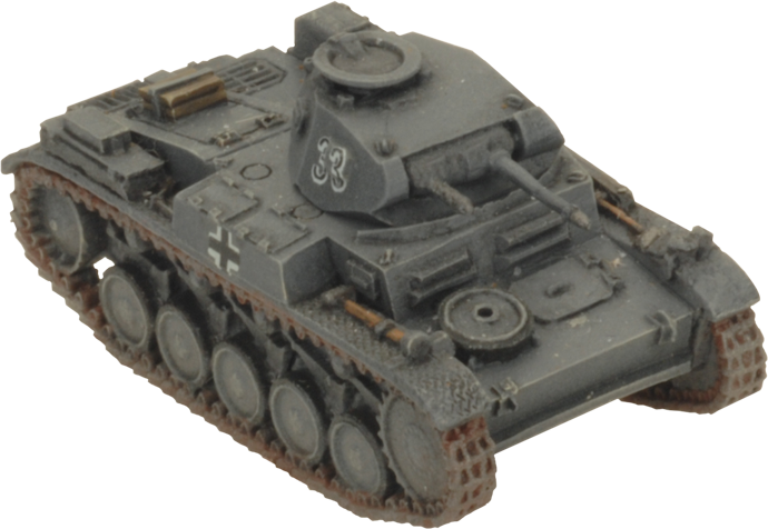 Flames of War: Germans: Panzer II Light Tank Platoon - Good Games