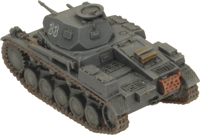 Flames of War: Germans: Panzer II Light Tank Platoon - Good Games