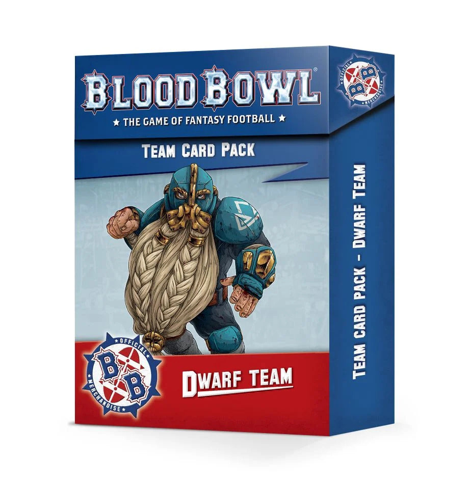 Blood Bowl - Dwarf Team Card Pack - Good Games