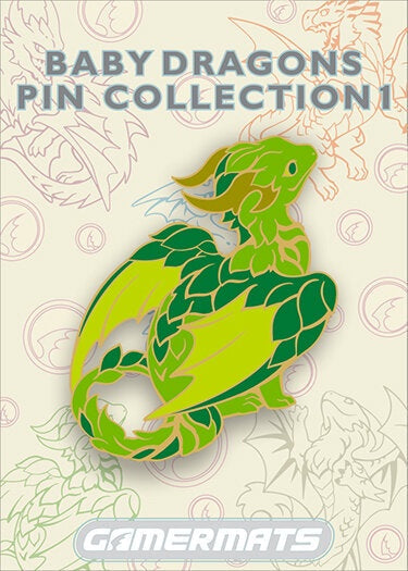 Baby Green Dragon from Baby Dragons Pin Set 1 - 2 Pin - Good Games