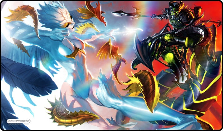 Gamermats - Light vs Dark TCG Sized Playmat - Good Games