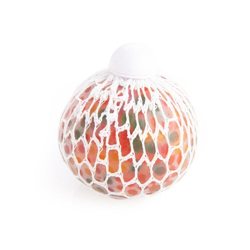 Mesh Squish Ball Rainbow Bubble - Good Games