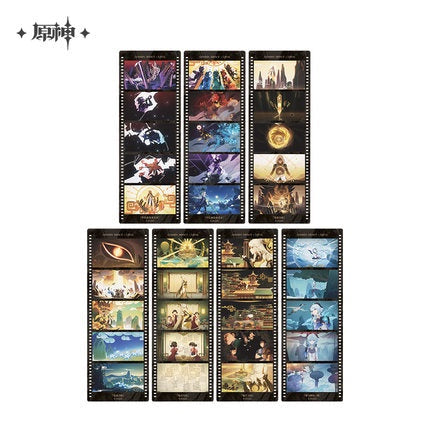 Genshin Impact - A Glimpse of the World Series Plastic Bookmark Set - Liyue - Good Games