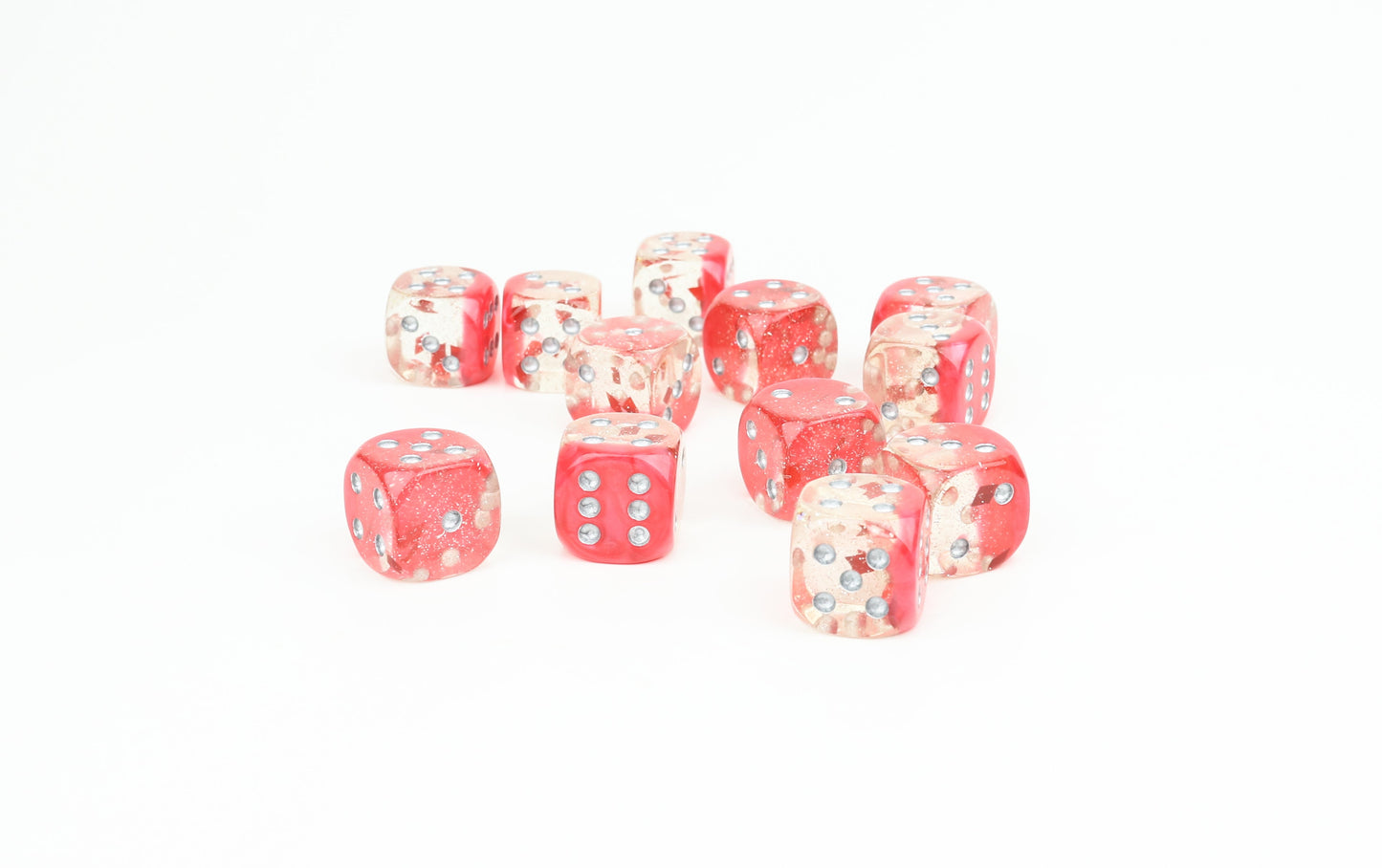 Sirius Dice - Hearts D6 Dice Set 16mm - Good Games