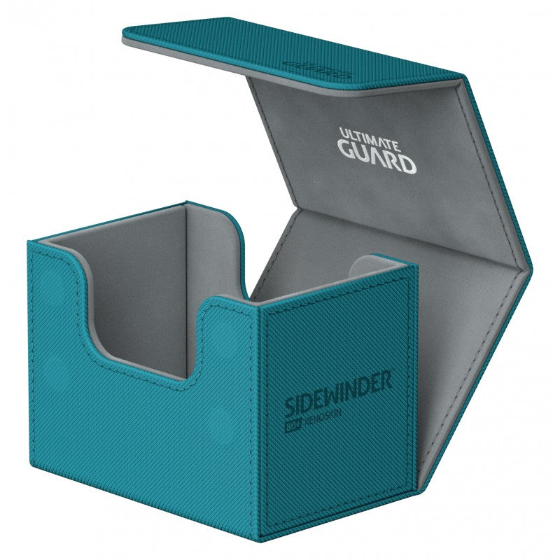 Ultimate Guard - Deck Box Sidewinder 80+ Standard Size Petrol Blue - Good Games