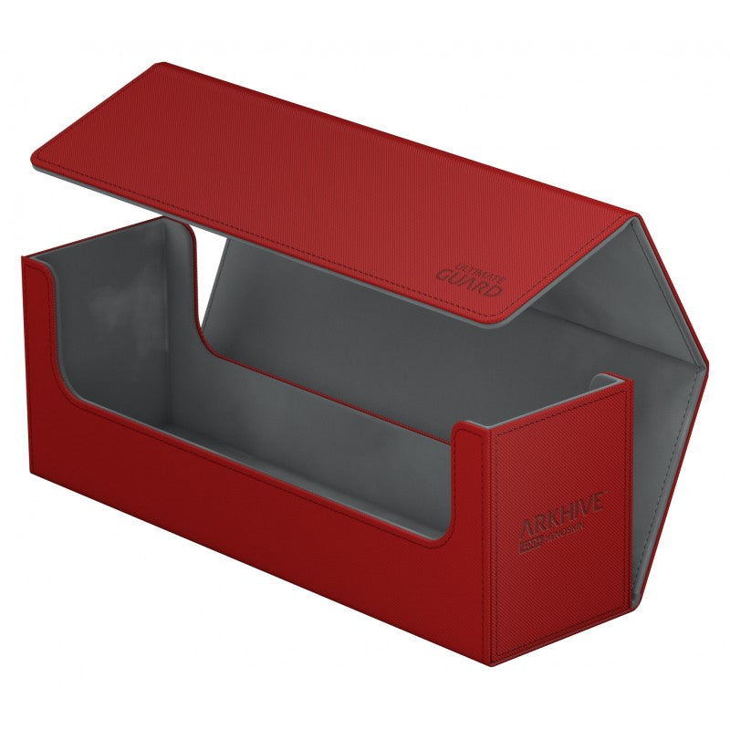 Ultimate Guard - Arkhive Flip Case 400+ Standard Size Xenoskin Red - Good Games