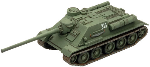 Flames of War: Soviet: SU Tank-Killer Battery (x5 Plastic) - Good Games
