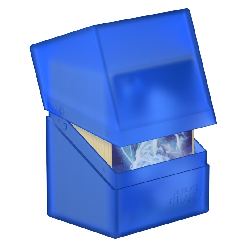 Ultimate Guard - Boulder Deck Case 80+ Standard Size Sapphire - Good Games