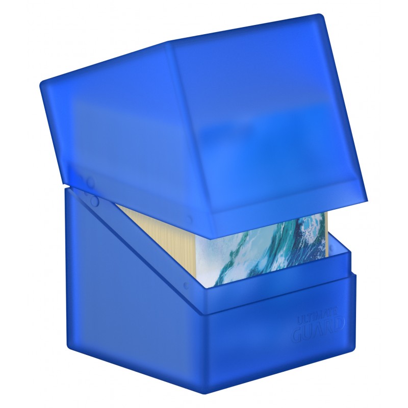 Ultimate Guard - Boulder Deck Case 100+ Standard Size Sapphire - Good Games