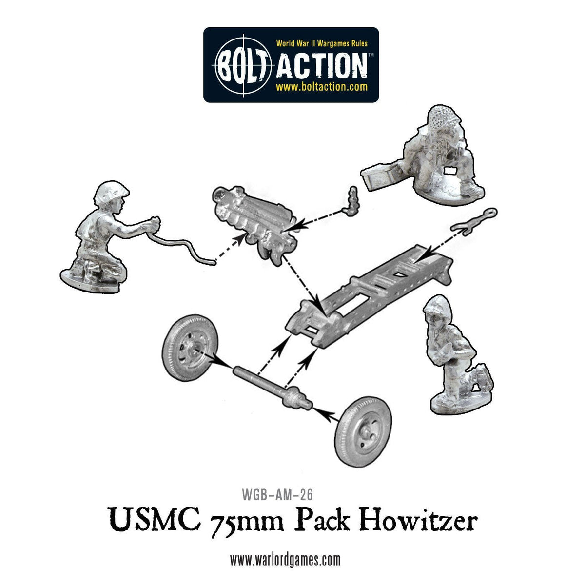 USMC 75mm Pack Howitzer Light Artillery - Good Games