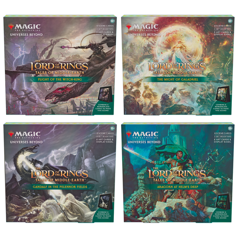 Magic: The Gathering - The Lord of the Rings: Tales of Middle-earth Scene Box Combo - Good Games