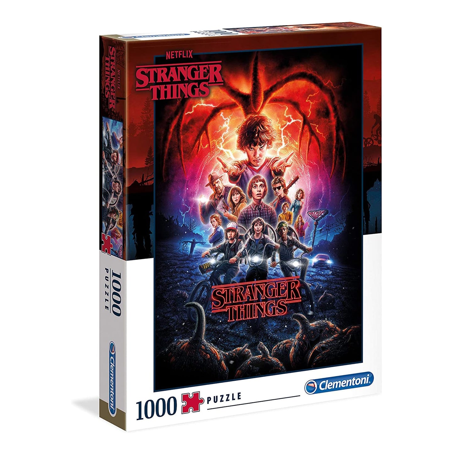 Clementoni - Netflix Stranger Things 1000 Piece Jigsaw - Good Games