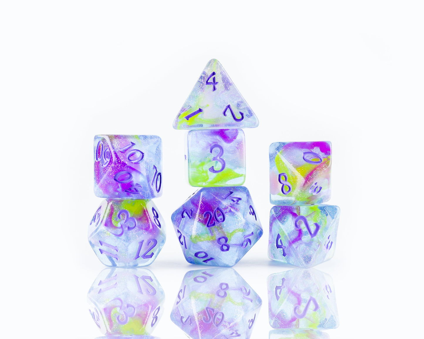 Sirius Dice - Watercolors Dice Set 7 - Good Games