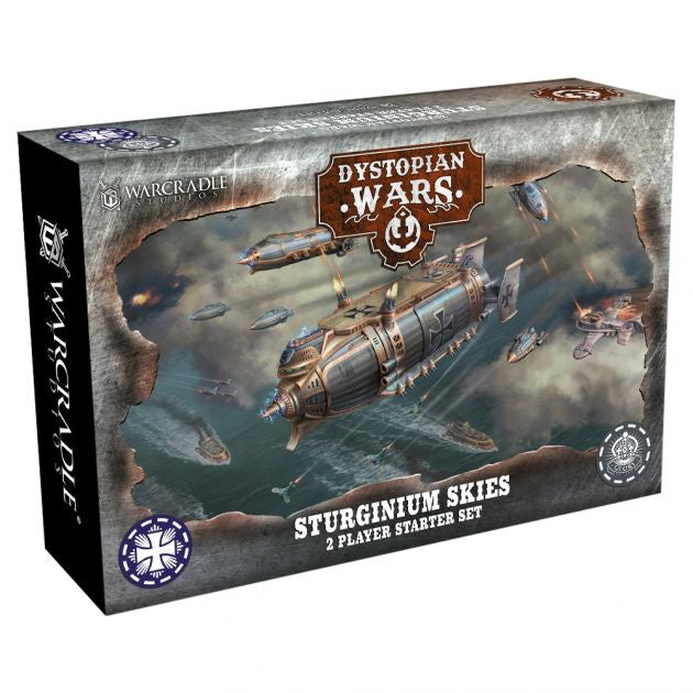 Dystopian Wars: Sturginium Skies (2 Player Starter Set) - Good Games