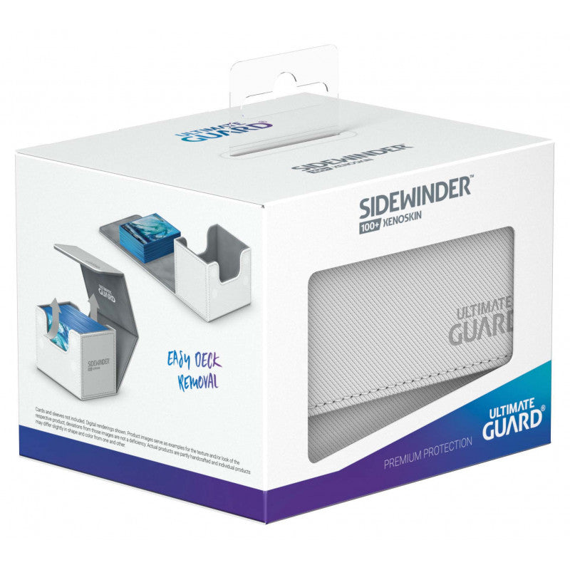Ultimate Guard - Sidewinder 100+ Standard Size Xenoskin White - Good Games