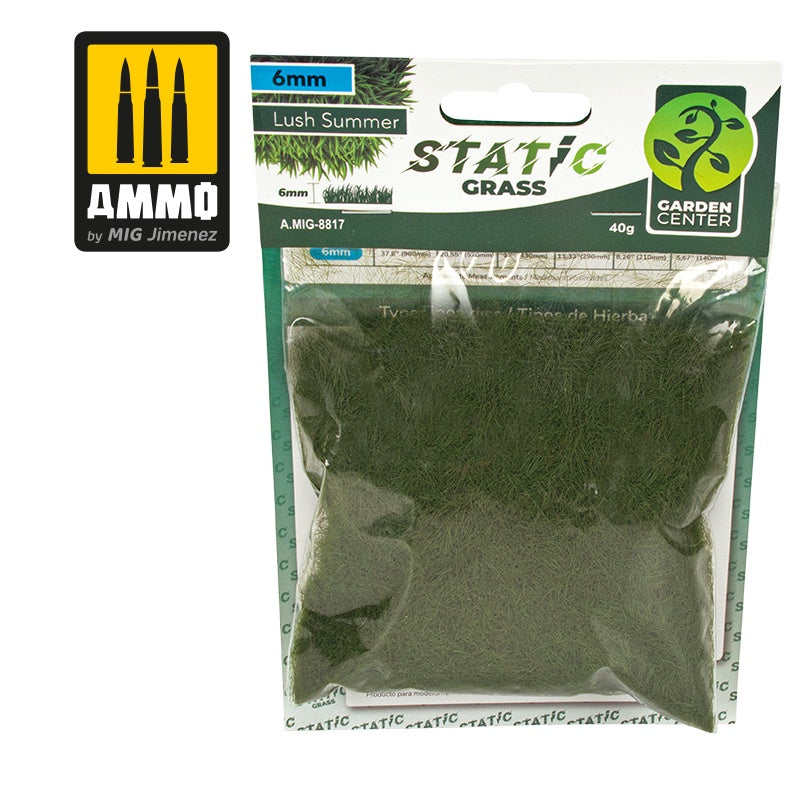 Ammo by MIG Dioramas - Static Grash - Lush Summer - 6mm - Good Games