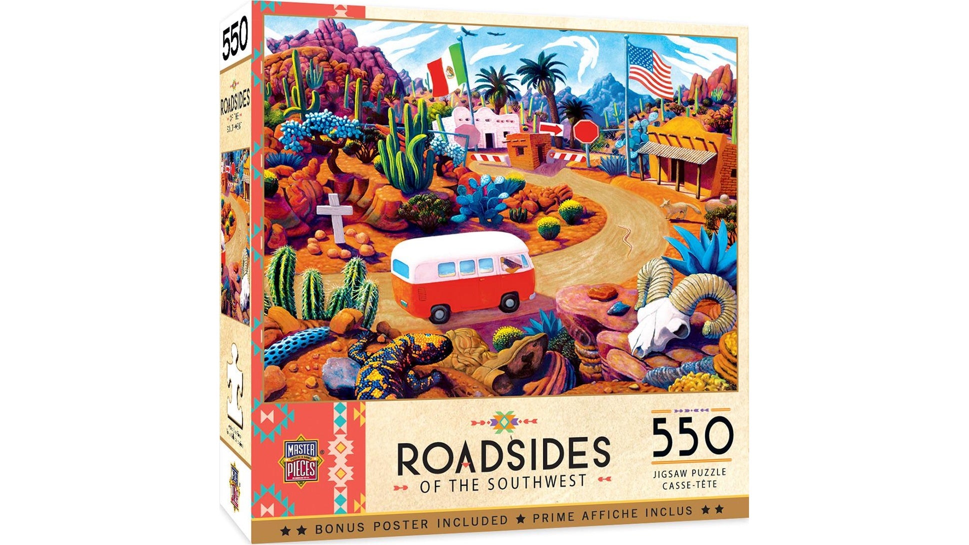 MasterPieces - Roadside Of the Southwest Touring Time 550 Piece Jigsaw - Good Games